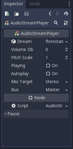 Inspector with MidiStream