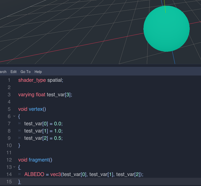 Shader Varying Array