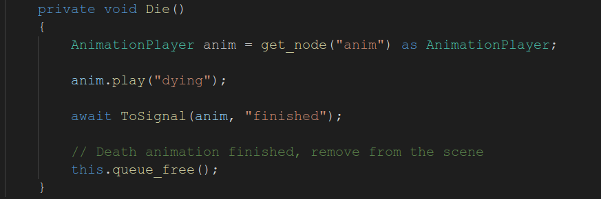 Mono async/await example