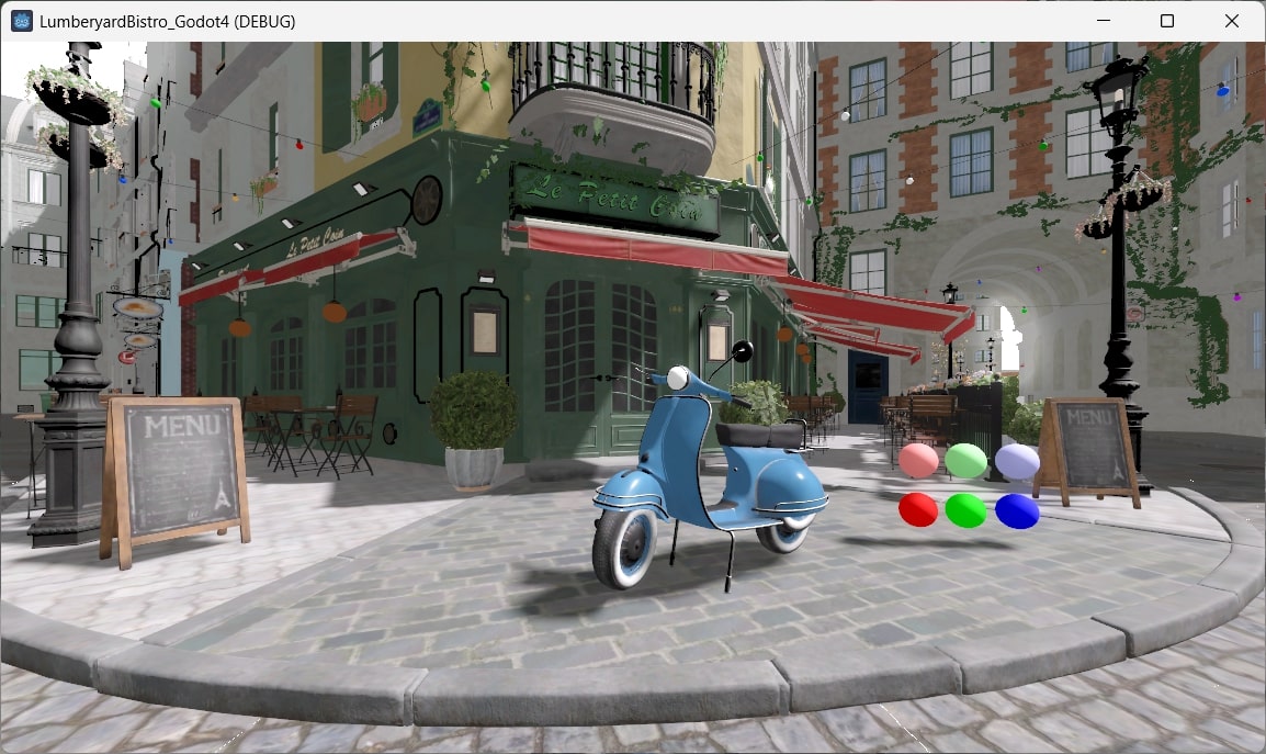 Forward+ renderer, soft light blend mode