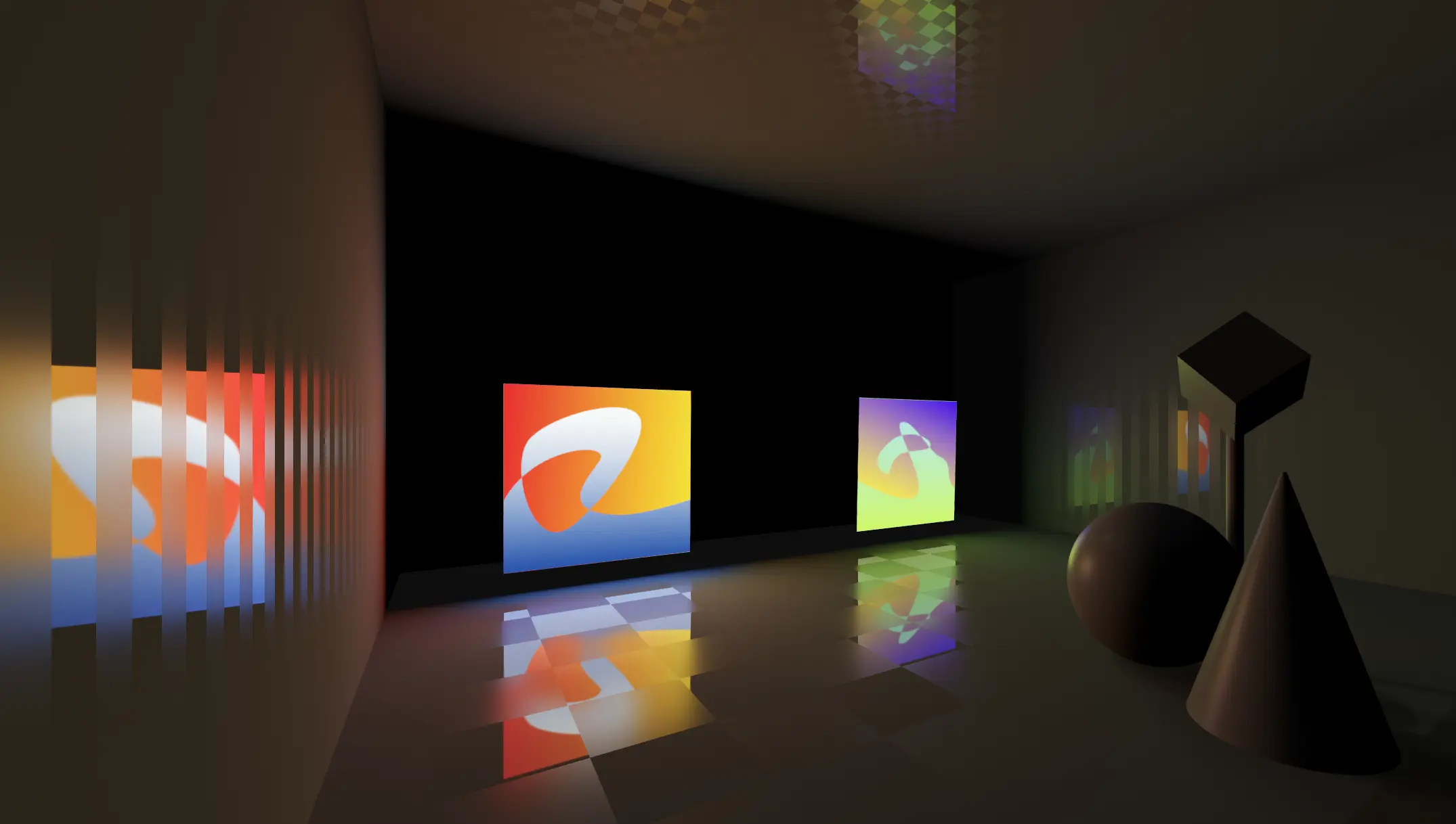 Showcase of rectangular light sources 2