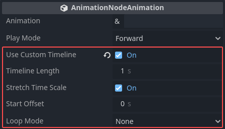 custom timeline property